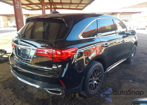 2017 Acura Mdx z USA, uszkodzony, nr VIN 5FRYD3H30HB011888